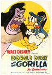 Donald Duck and the Gorilla